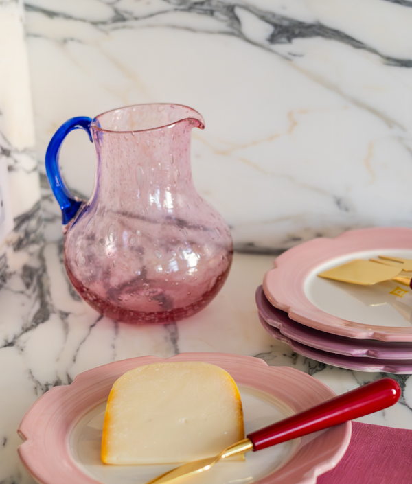 La Petite Carafe Ronde, Pink / Blue