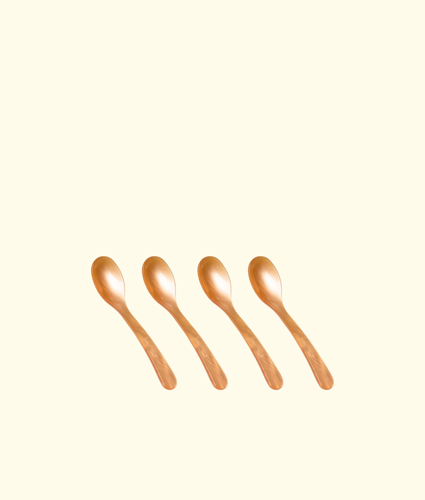 Salt Spoon Set, Gold