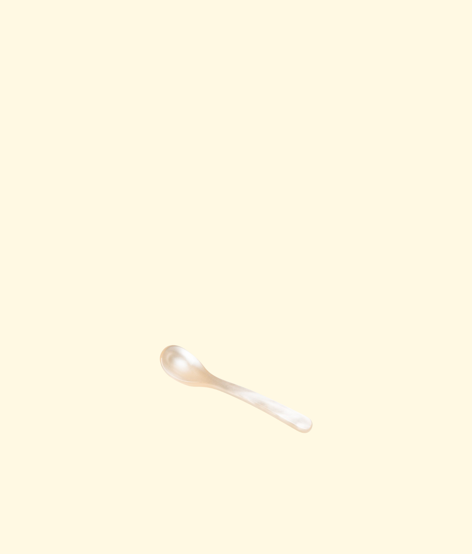 Salt Spoon, Cream