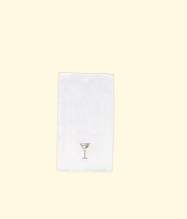 Aperitif Napkin, Green Martini