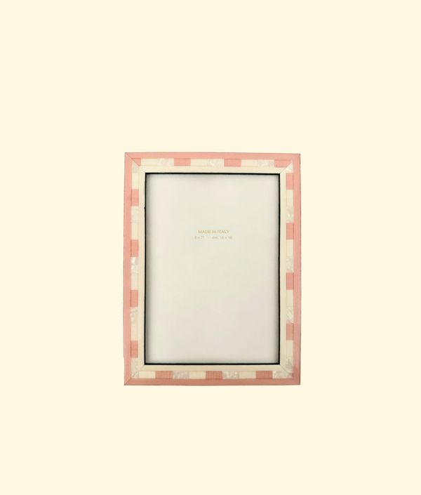Bari Picture Frame, Rosa 5" x 7"