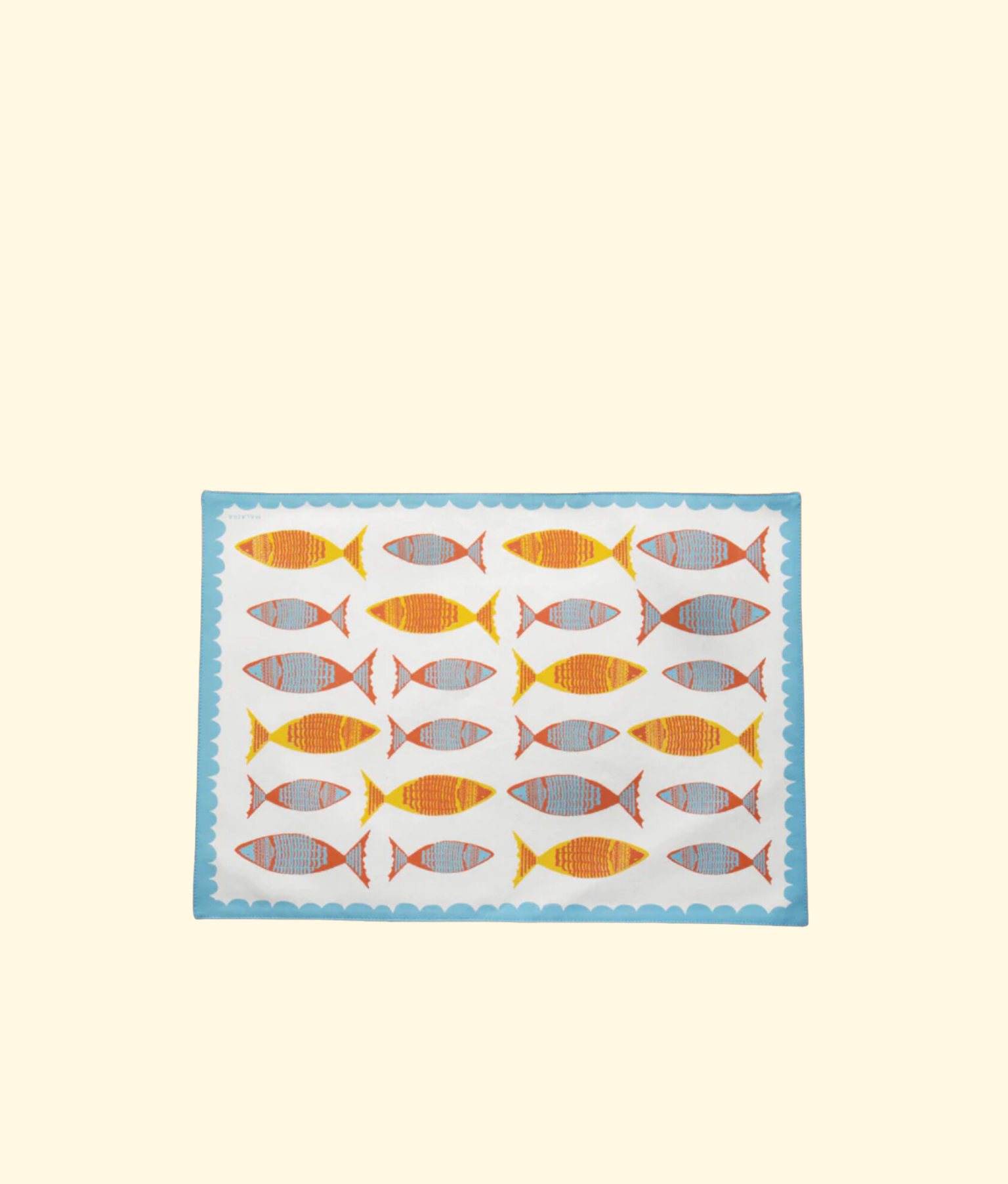 Tilapia Placemats, Aqua