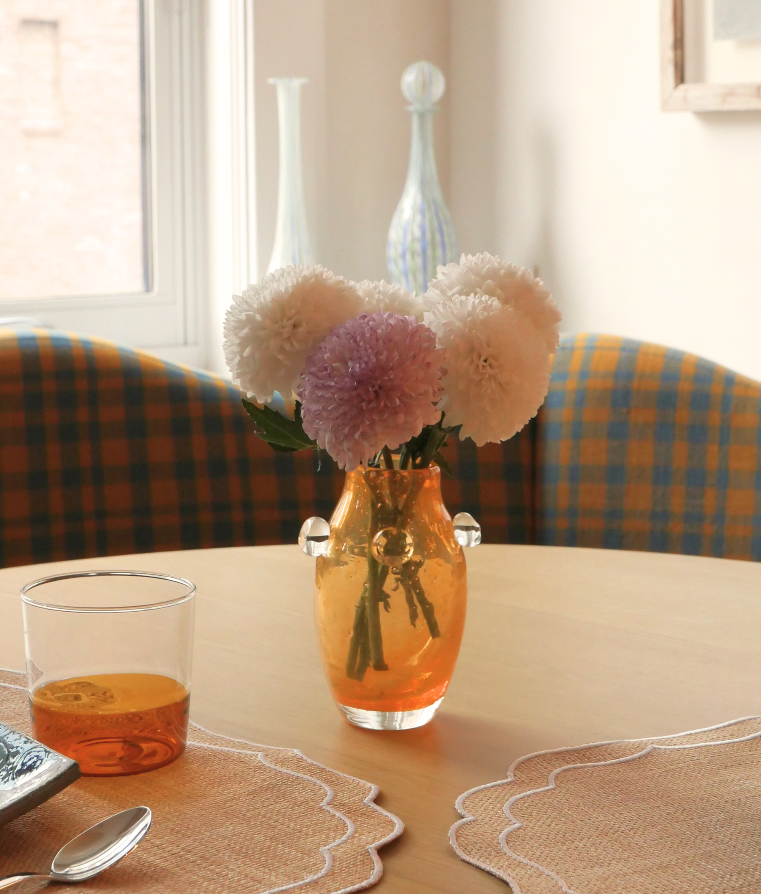 Le Petite Paquerette Vase, Pale Orange