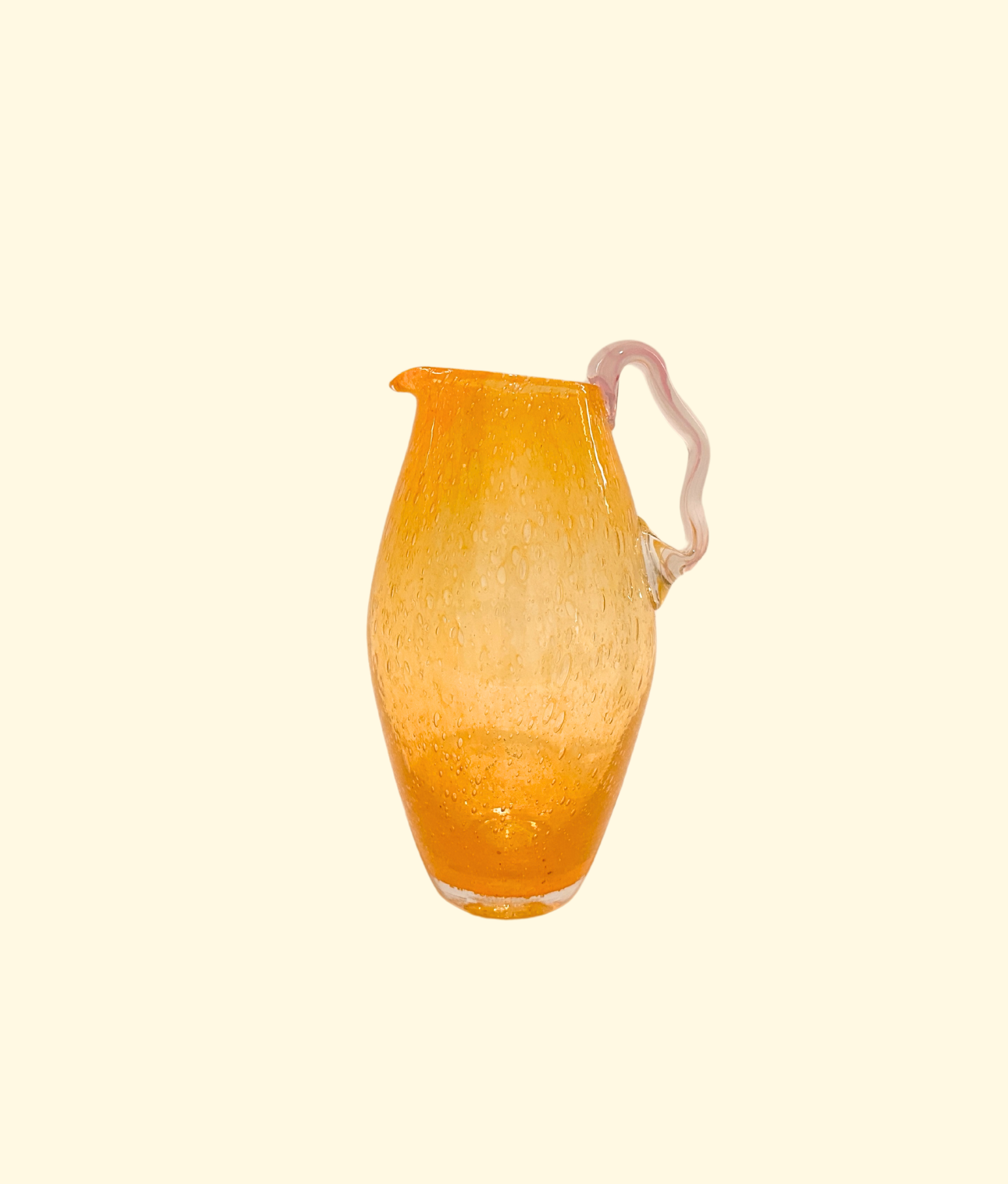 La Carafe Ruban, Pale Orange / Pale Pink