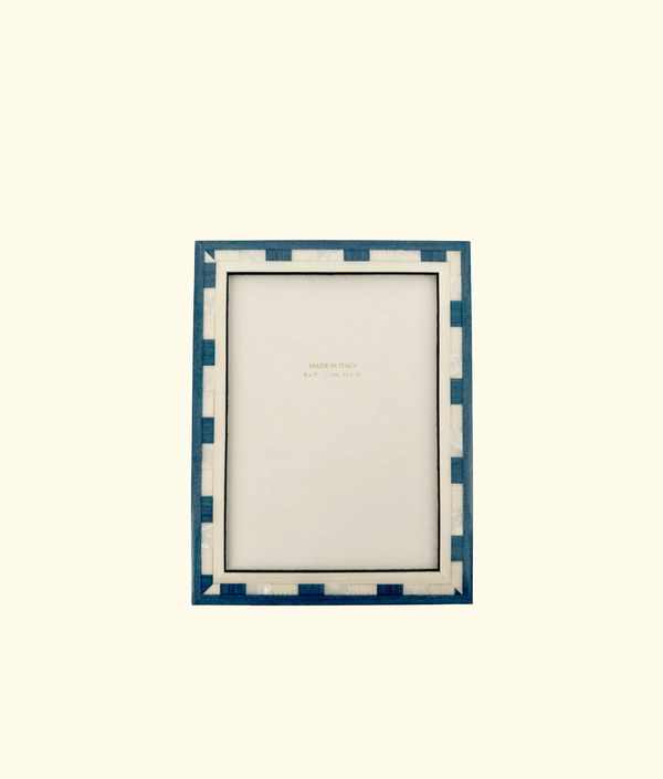 Bari Picture Frame, Blue