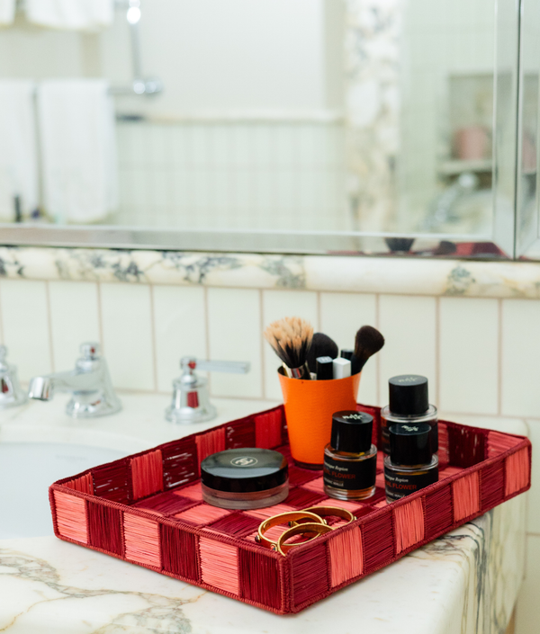 Damero Pattern Tray
