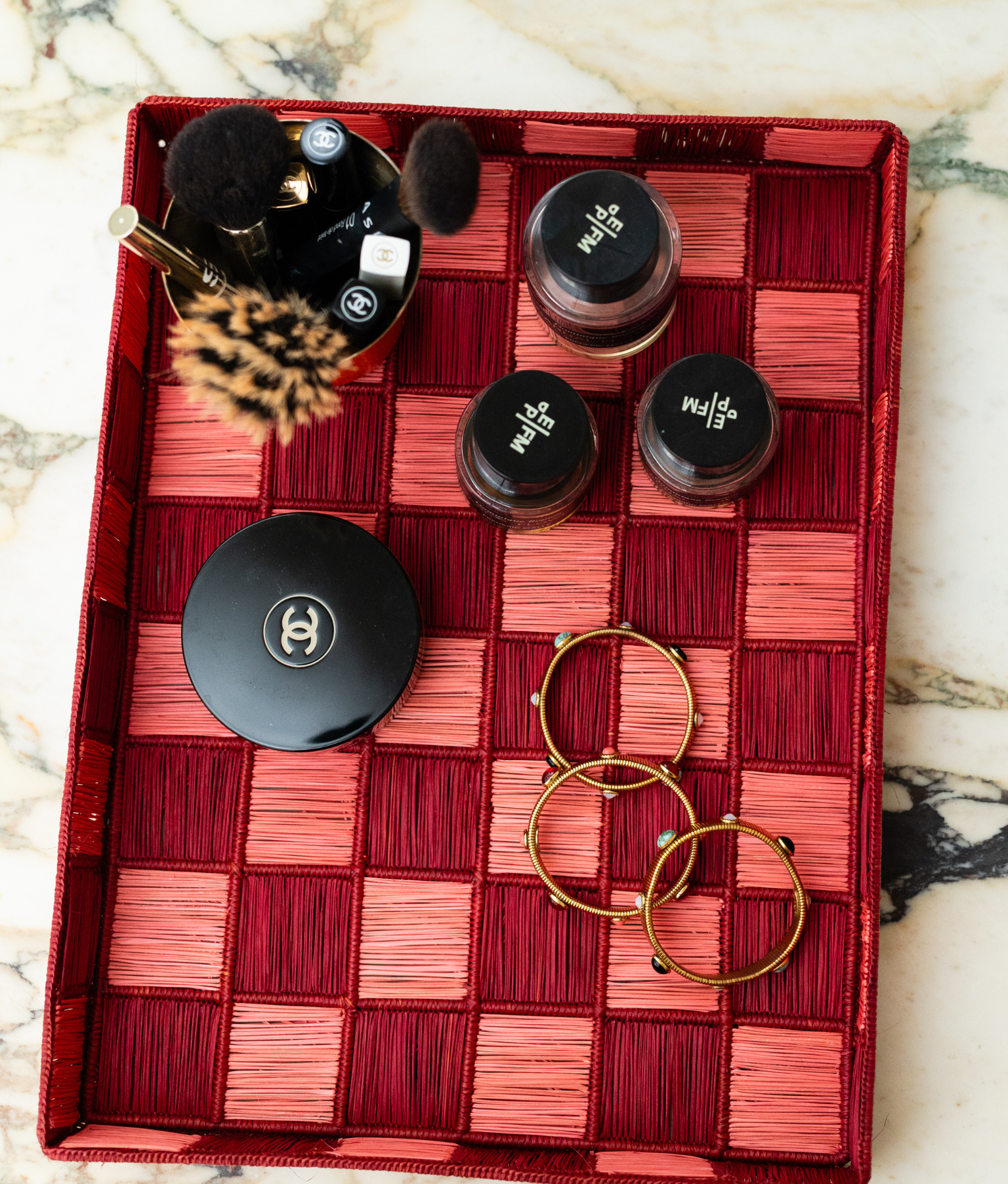 Damero Pattern Tray