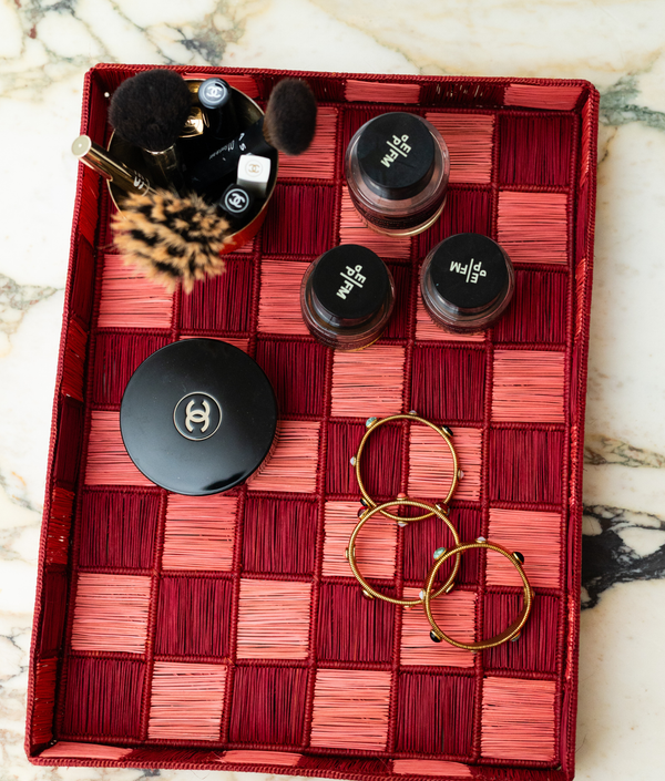 Damero Pattern Tray