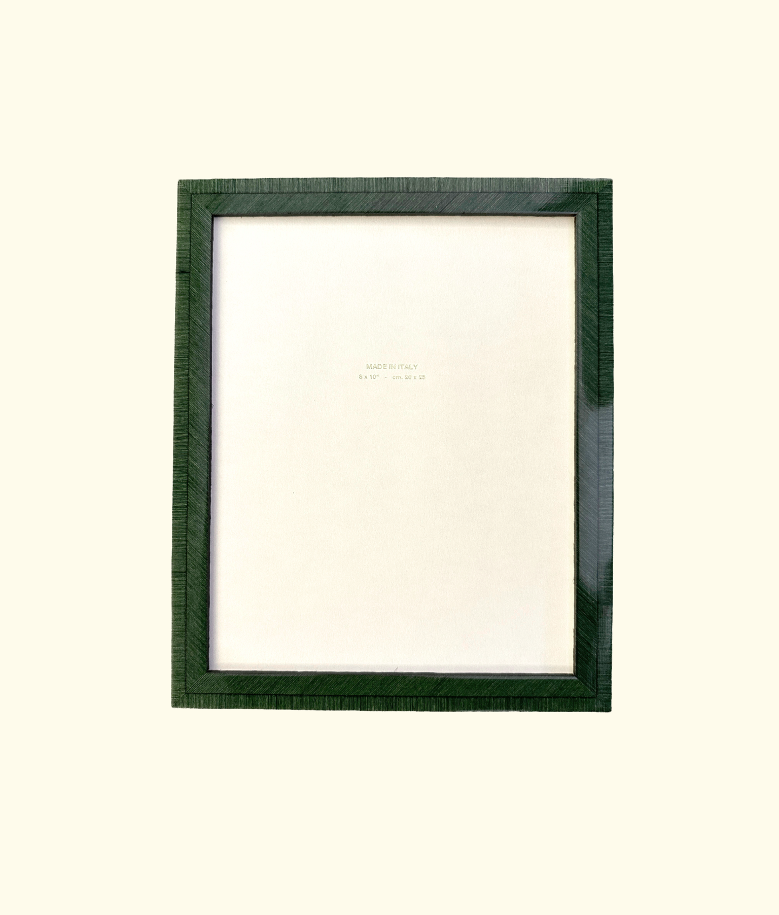 Sienna Picture Frame, Deep Green