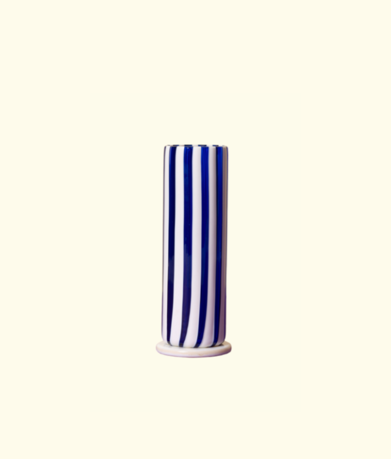 Venice Striped Vase, Blue