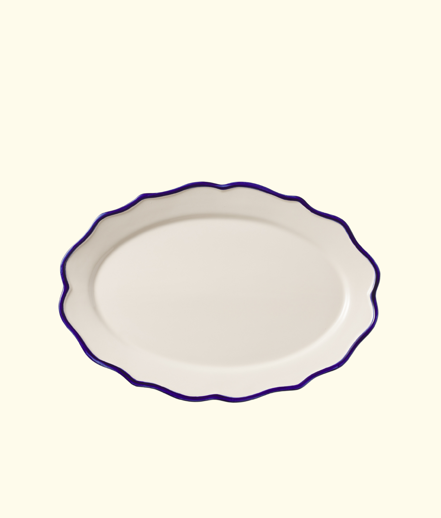 Jane Oval Platter, Blue