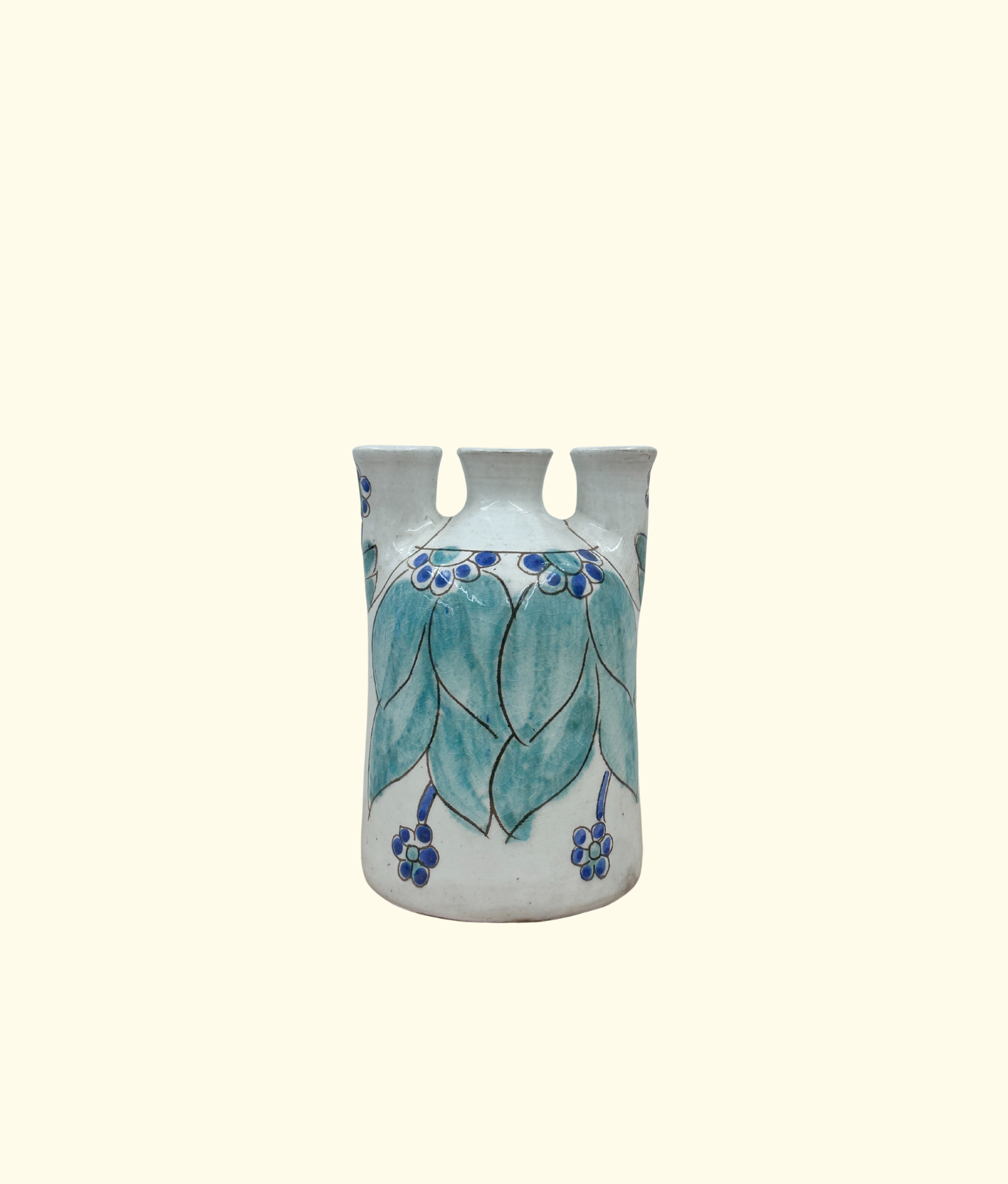 Botero Candleholder / Vase, Blue