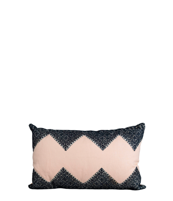 Peach Mosaic Pillow