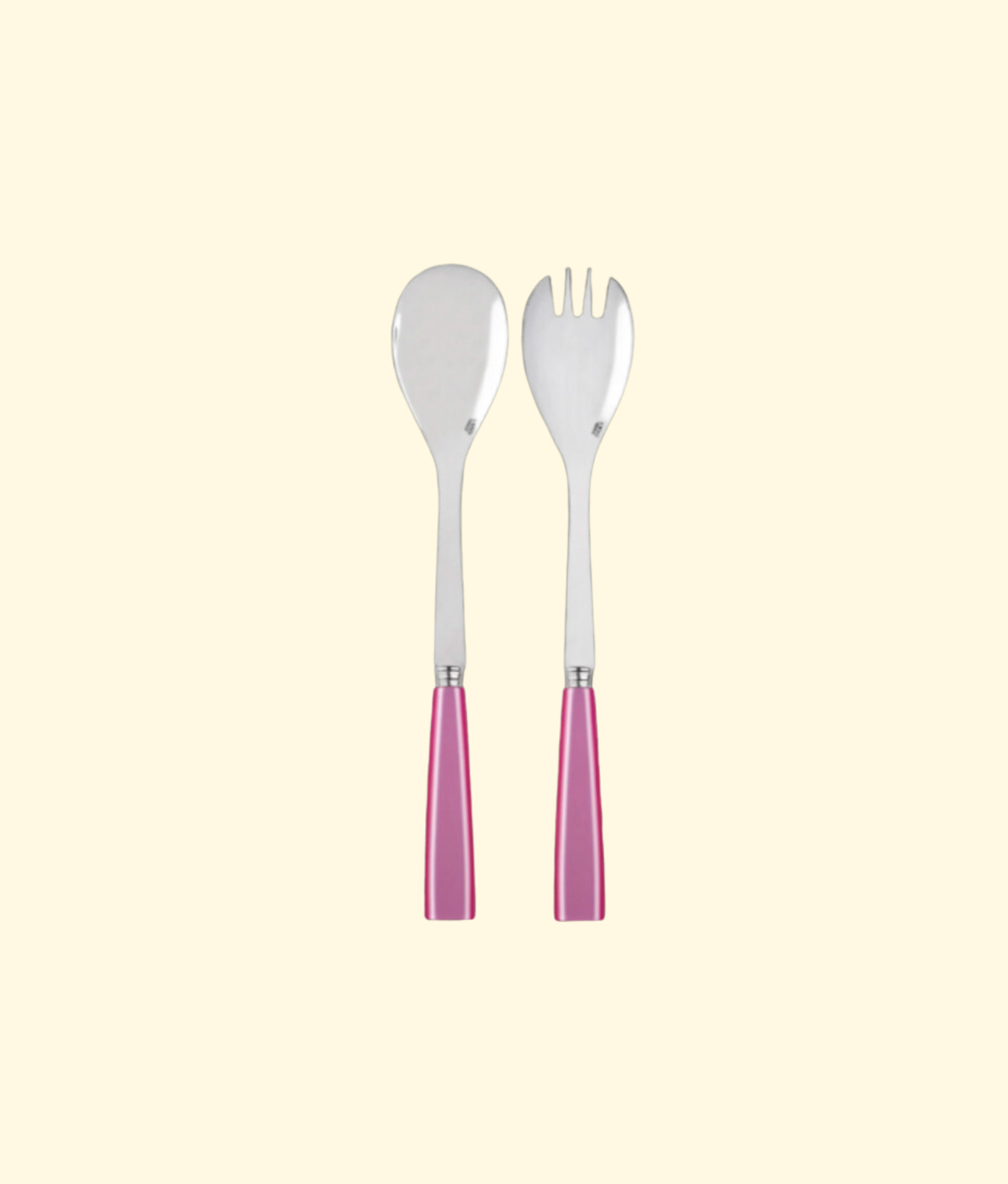 Icône Salad Serving Set, Candy Pink