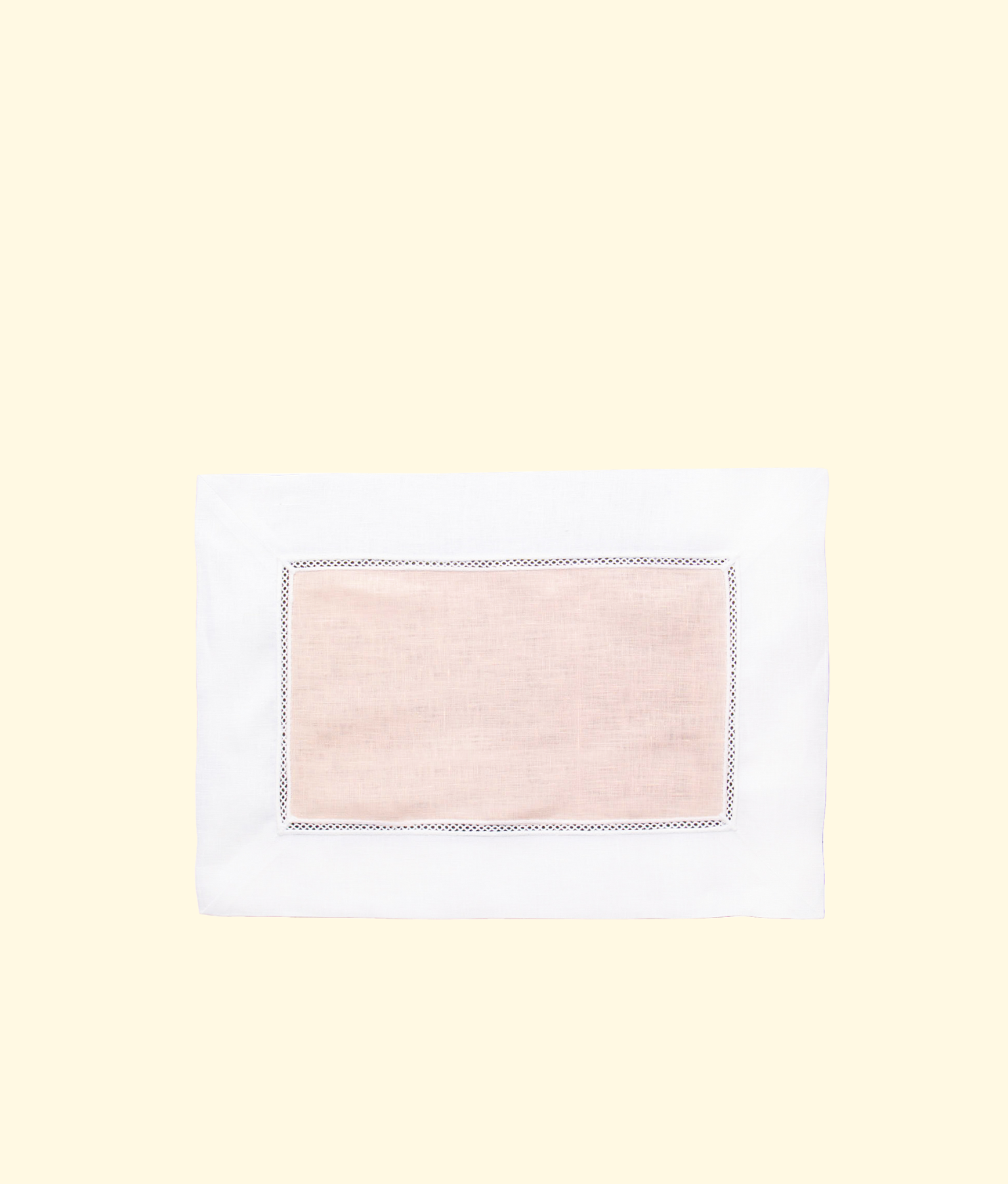 Brazilian Linen Placemats, Soft Pink