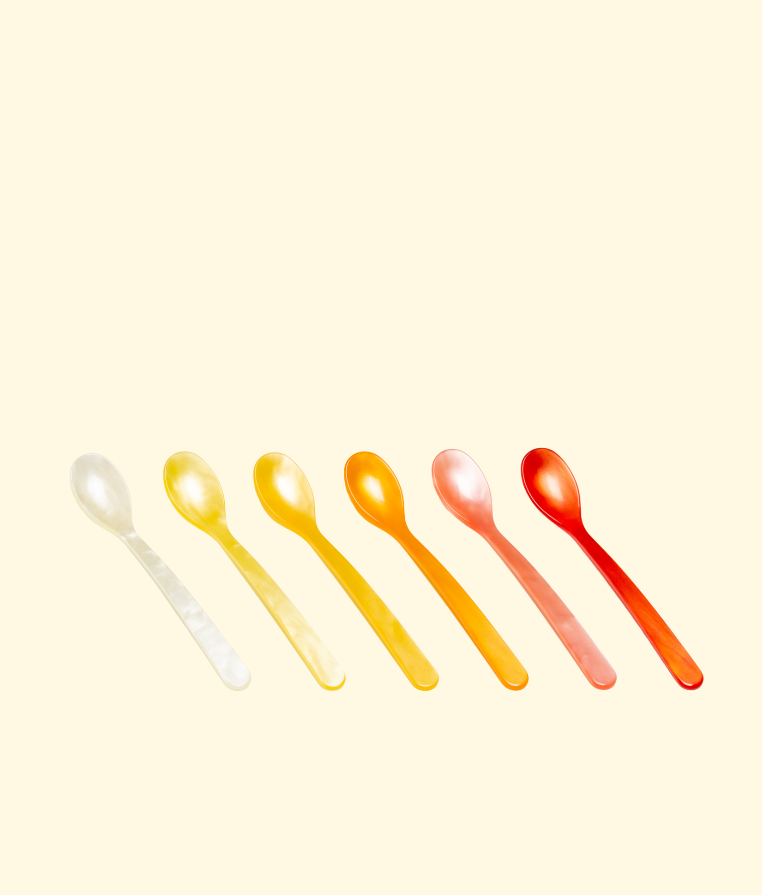 Petite Spoons, Summer Sunset Set