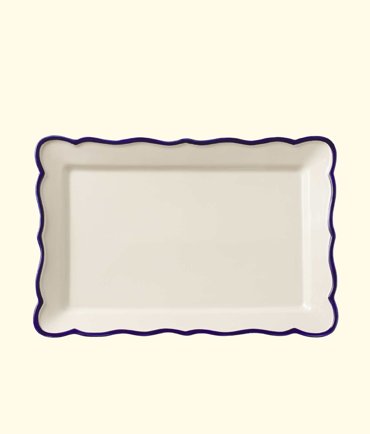 Jane Rectangular Platter, Blue