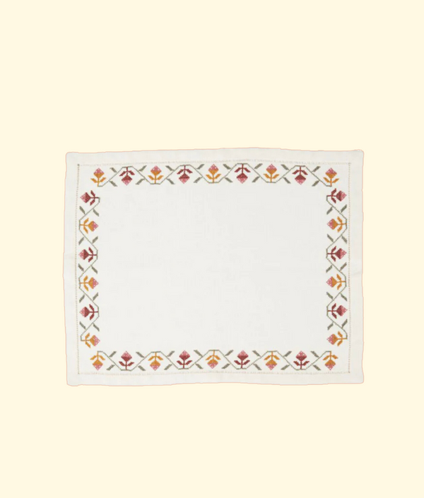 Rosebud Placemats, Rosewood