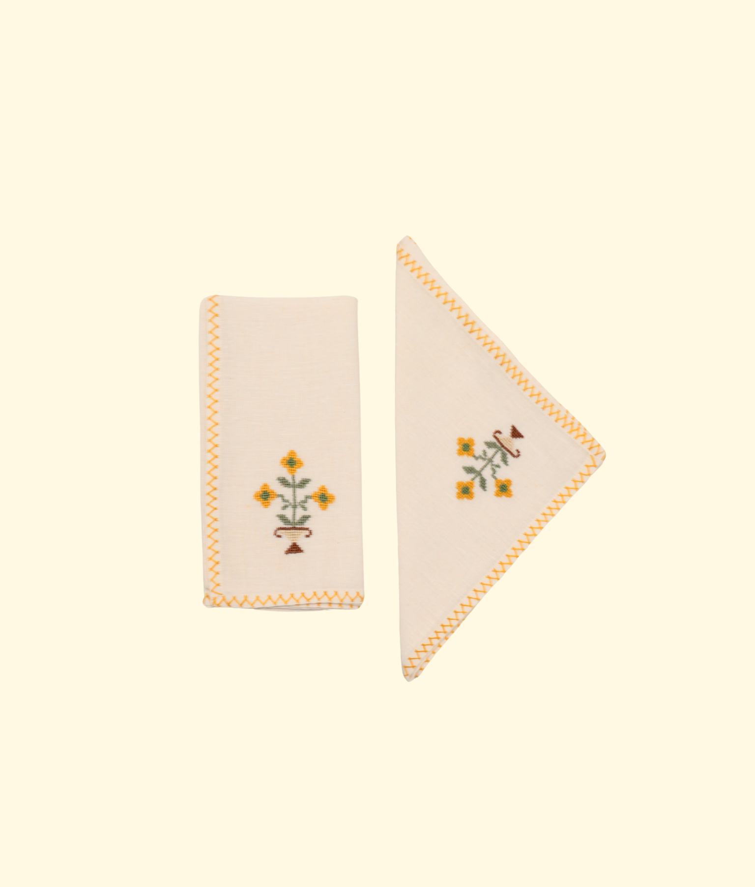 Bouquet Napkins, Amber