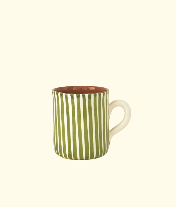 Camila Mug, Olive Green