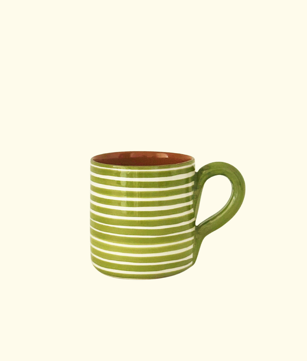 Linha Mug, Olive Green