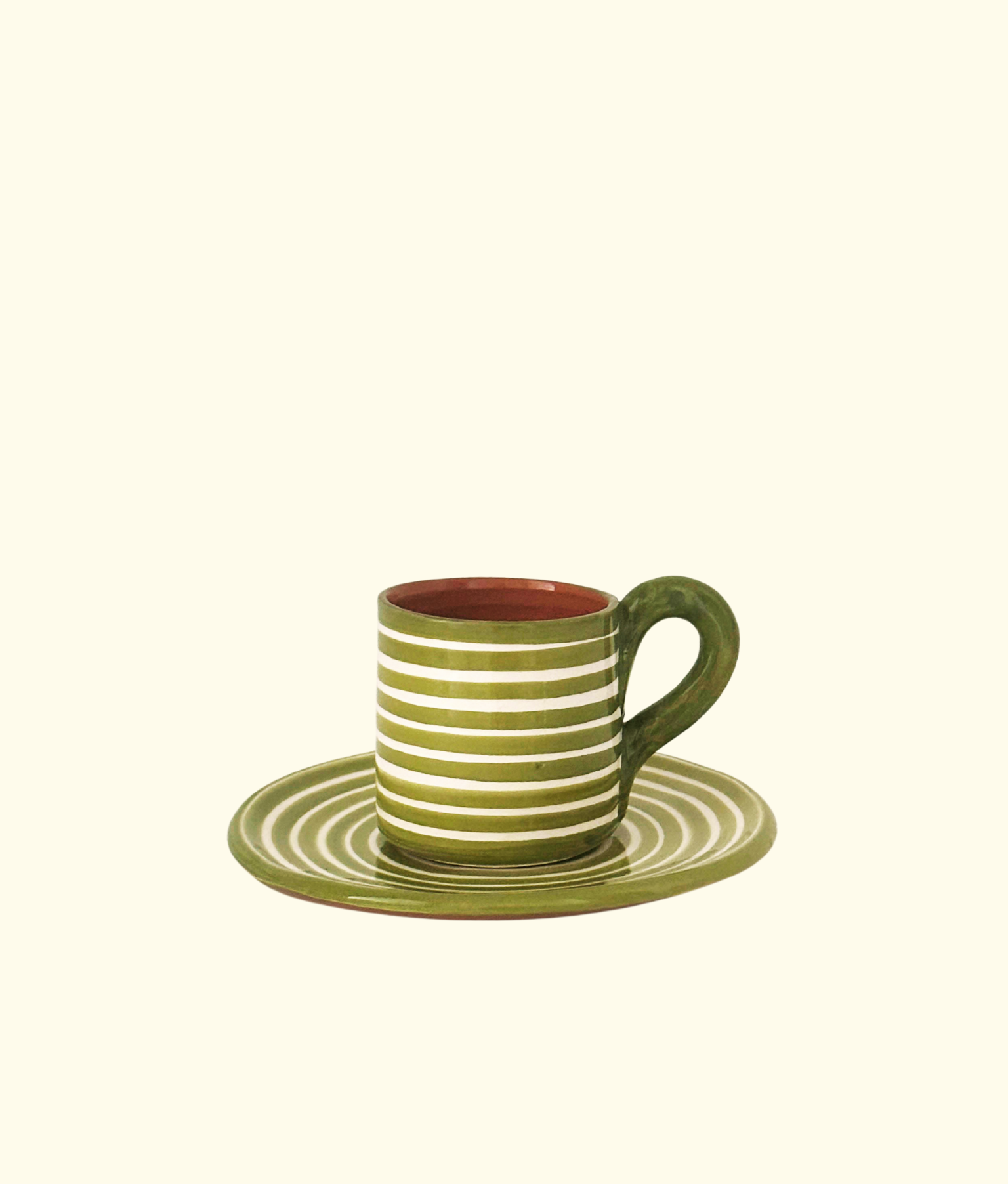 Linha Espresso Set, Olive Green
