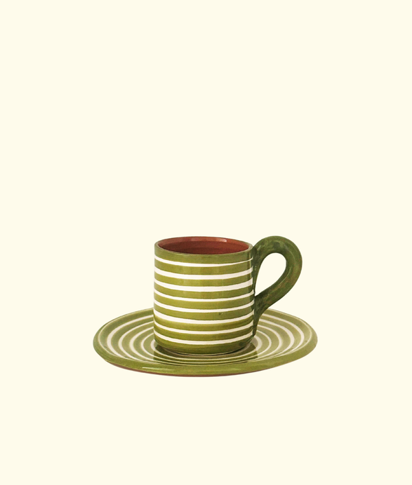 Linha Espresso Set, Olive Green