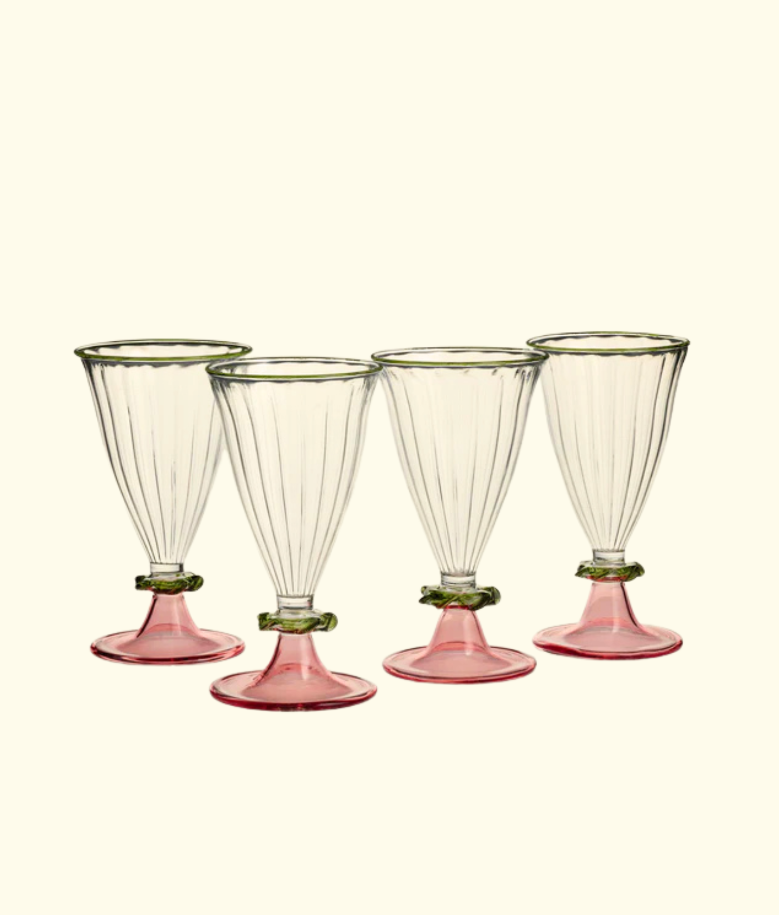 Palace Wine Glasses, Rose