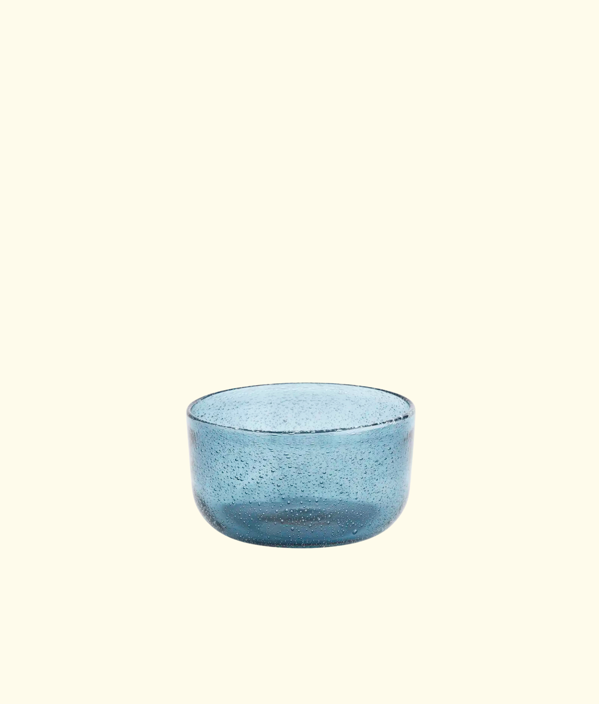 Pétillant Glass Bowl, Slate