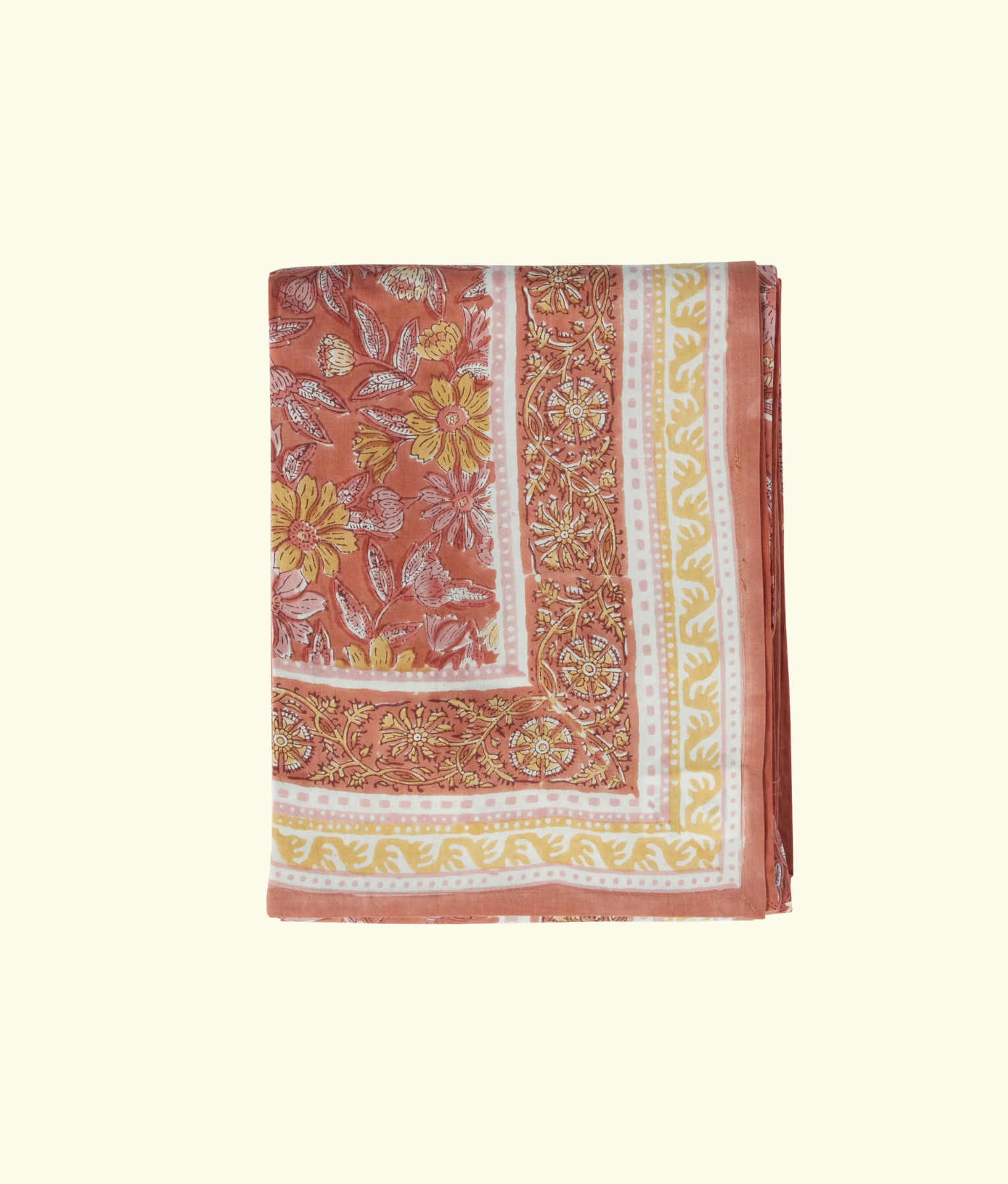 Marigold at Noon Table Cloth, Auburn
