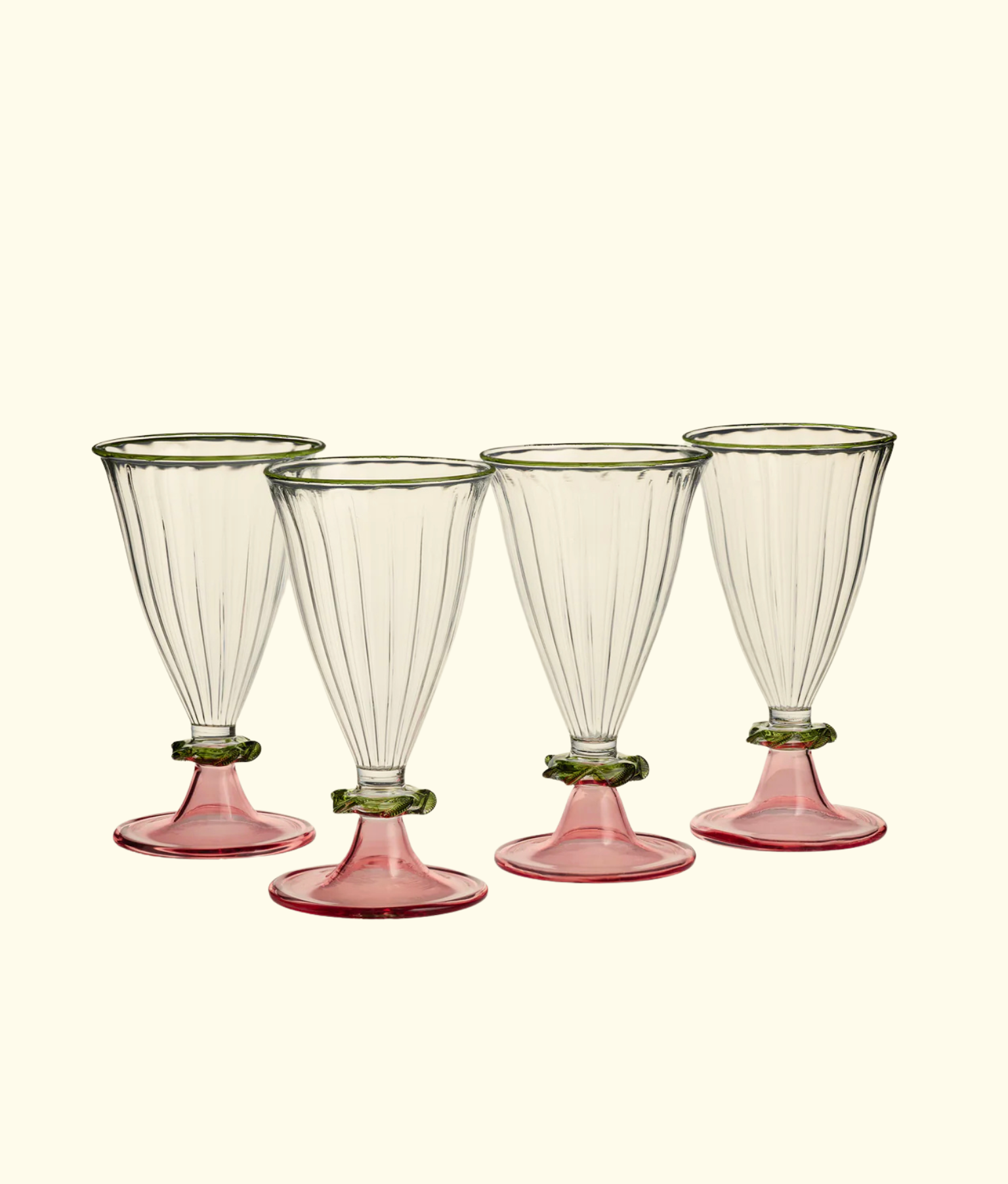 Palace Wine Glasses, Rose