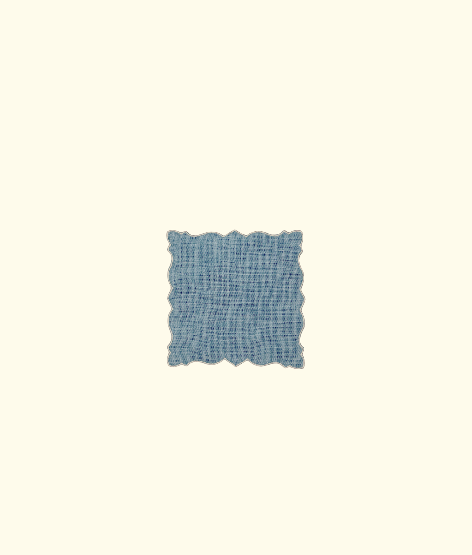 Angelina Cocktail Napkins, Solesmes / Ivory