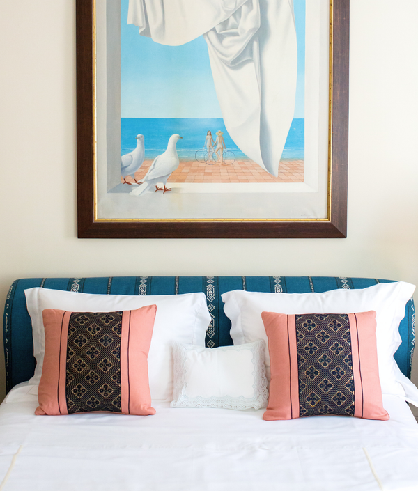 Sunset in Fez Pillow