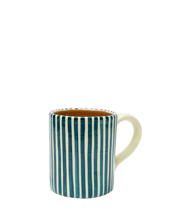 Vacanza Mug, Blue Stripe