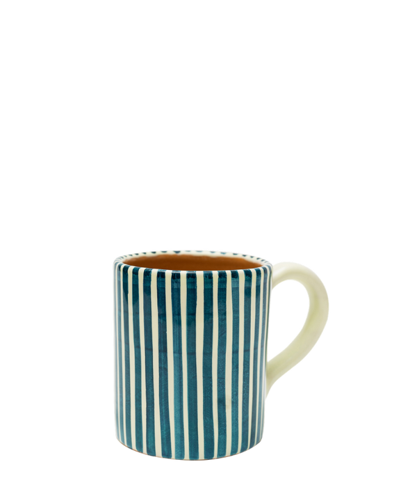 Vacanza Mug, Blue Stripe