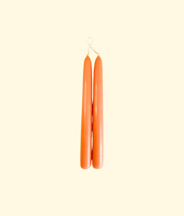 Tapered Candles, Peach Blossom