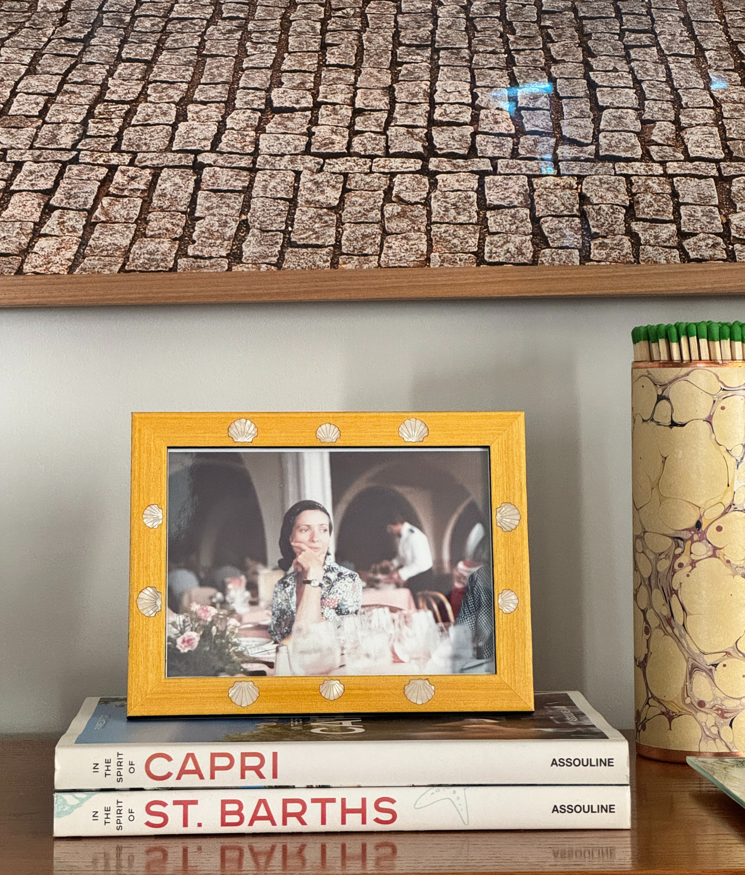 Capri Picture Frame, Pearl