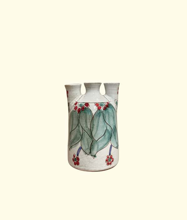 Botero Candleholder / Vase, Red
