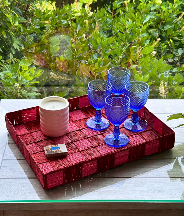 Damero Pattern Tray