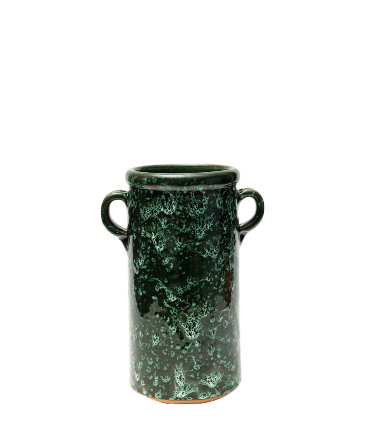 Galaxy Tall Vase, Green