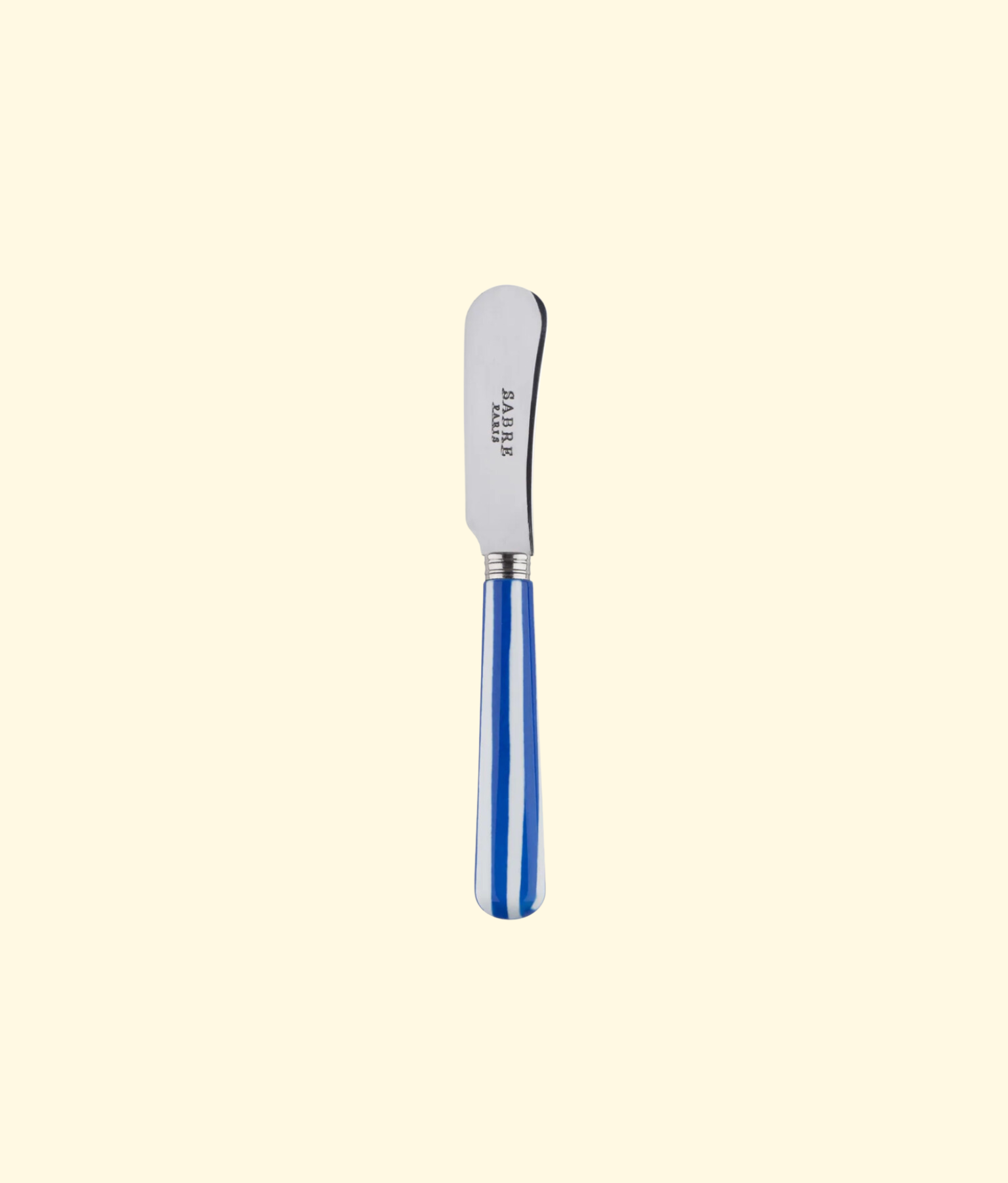 Pop Butter Spreader, Lapis Blue Stripe