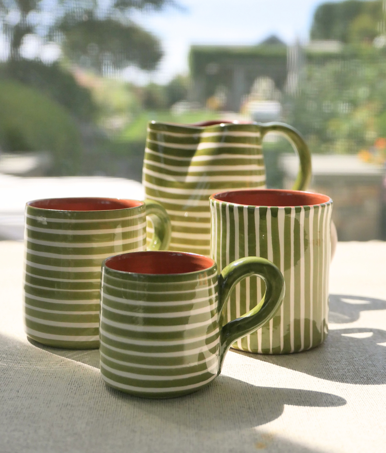 Linha Espresso Set, Olive Green
