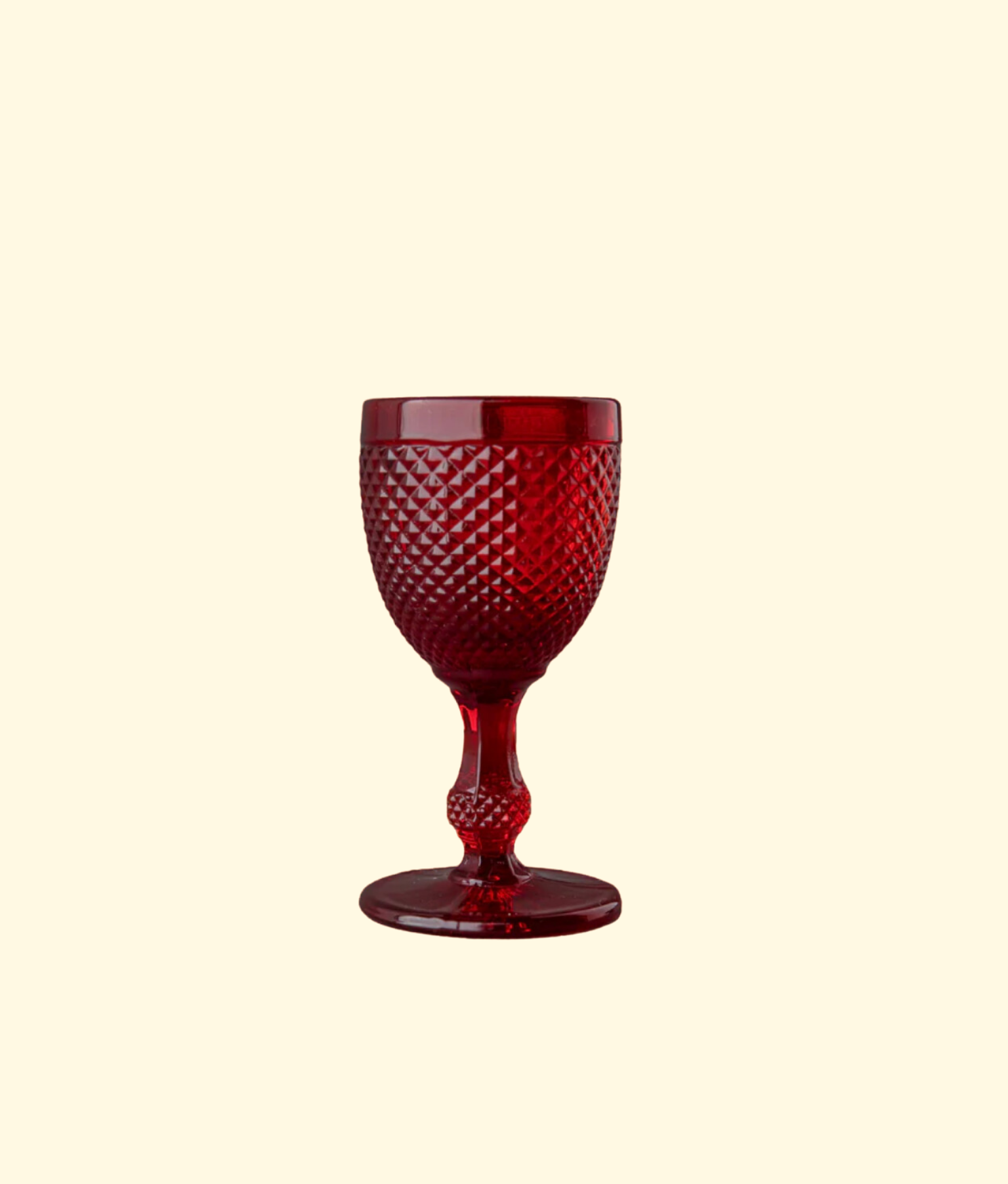 White Wine Glass, Red