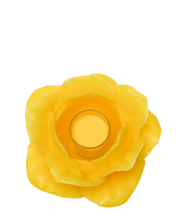 Rose Candle, Yellow