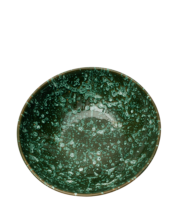 Green Galaxy Serving Bowl