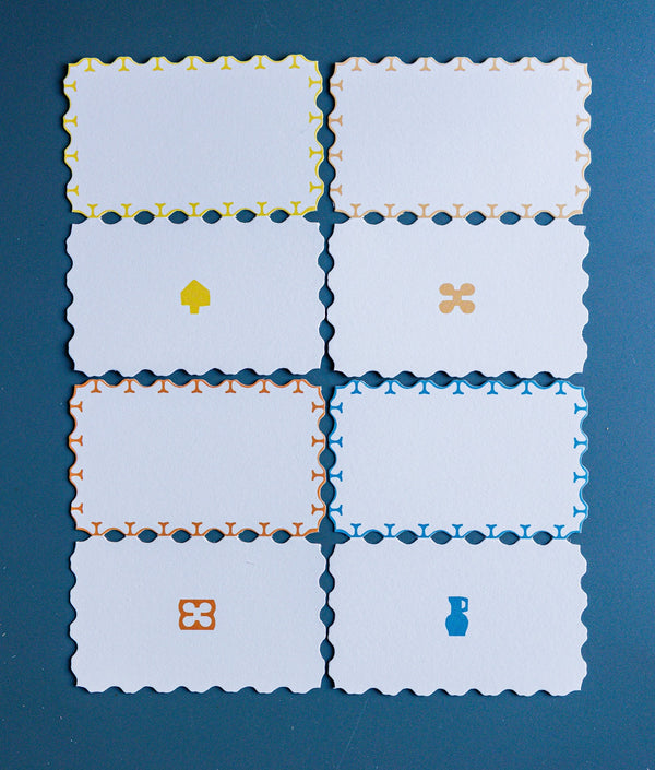Cimelio Blu Place Cards