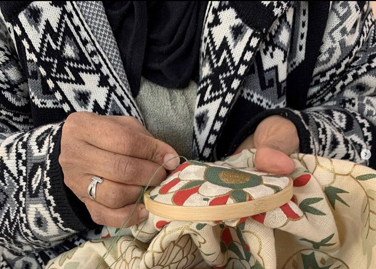Hand embroidery
