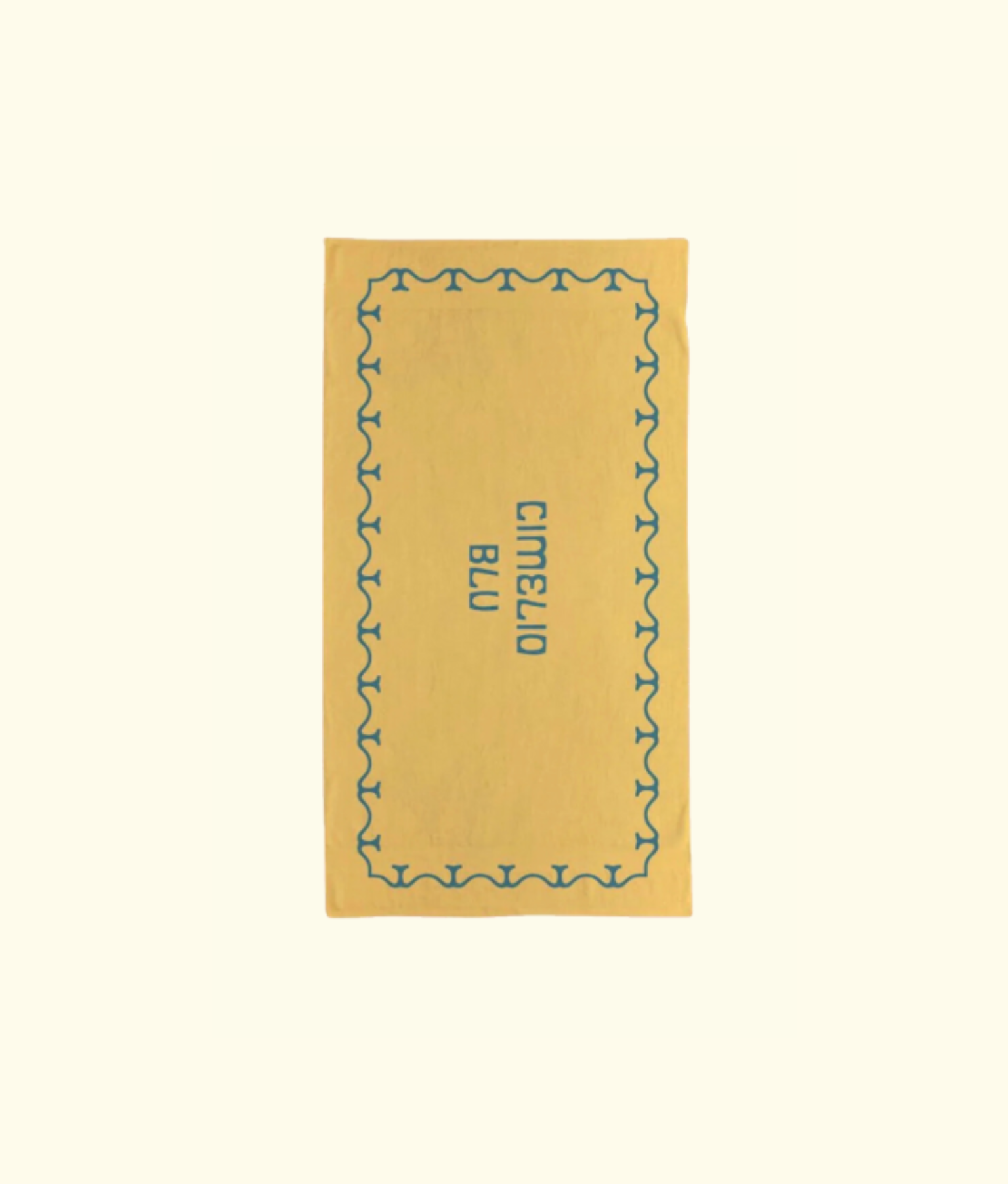 Cimelio Blu Beach Towel