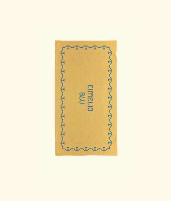 Cimelio Blu Beach Towel