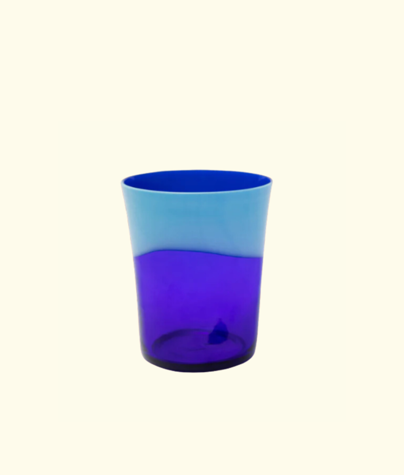 Dandy Water Glass, Turquoise / Blue